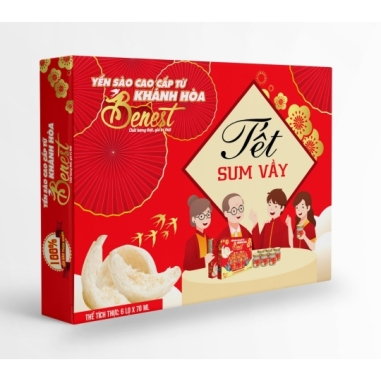 Hộp quà tết yến sào Benest Khánh Hòa