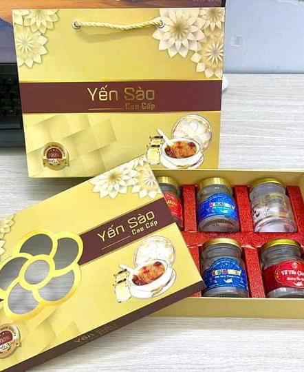 Yến tổ benest Khánh Hòa loại hộp 6 hũ