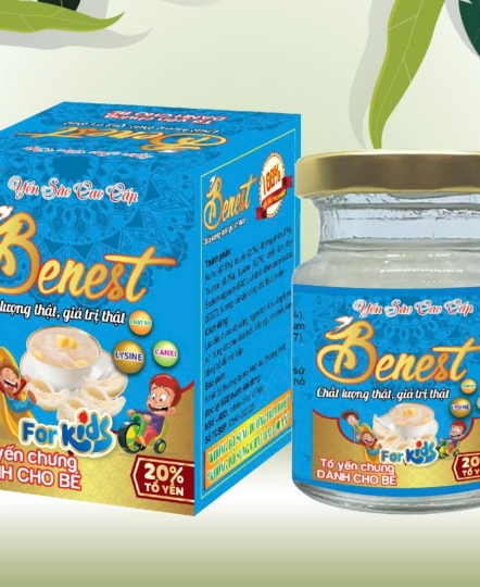 Tổ Yến chưng cho Bé hũ lẻ