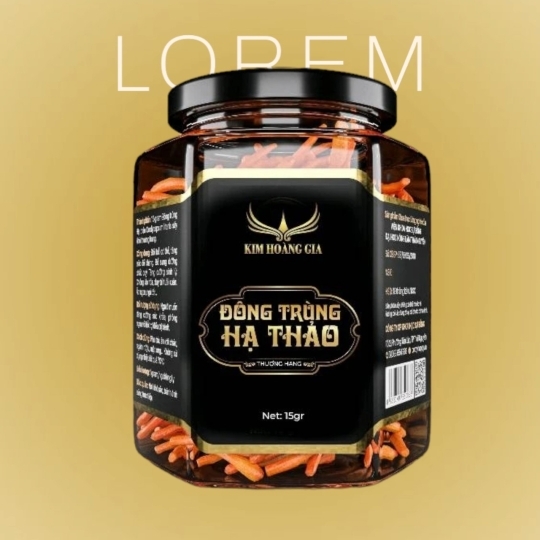 Đông trùng hạ thảo thượng hạng ( sấy thăng hoa ) hộp đôi