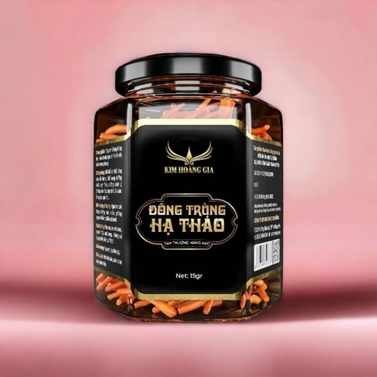 Đông trùng hạ thảo thượng hạng ( sấy thăng hoa ) hộp đôi